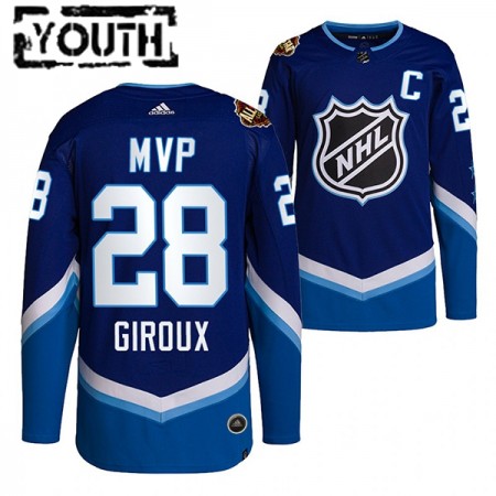 Philadelphia Flyers Claude Giroux 28 MVP 2022 NHL All-Star Blauw Authentic Shirt - Kinderen